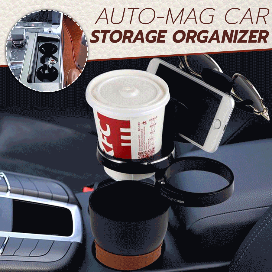 Auto-Mug Car Storage Organizer 🔥 HOT DEAL - 50% OFF 🔥