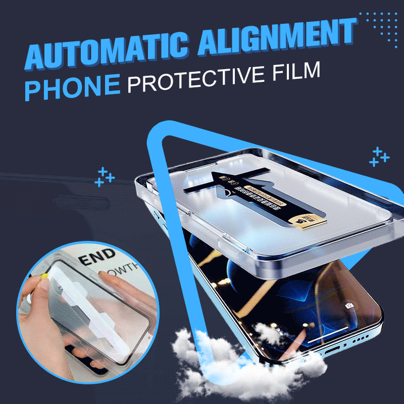🔥NEW YEAR SALE🔥 Automatic Alignment Phone Protective Film