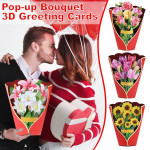 🔥NEW YEAR SALE🔥 3D Pops-Up Bouquet Forever Paper Flowers