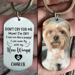 🔥FREE SHIPPING🔥 Don't Cry For Me I'm OK!! - Personalized Keychain