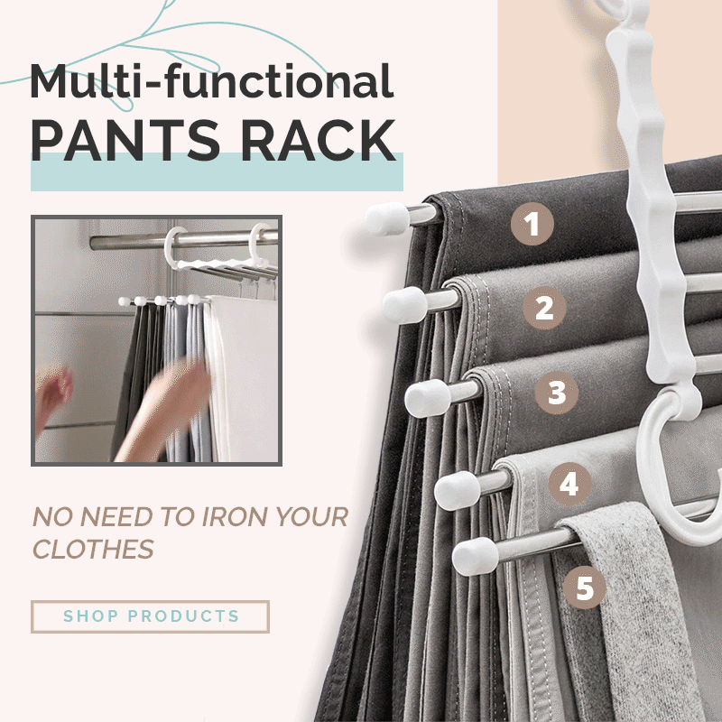 🔥Multi-Functional Pants Rack🔥 Free Shipping
