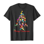 Princess tree merry christmas 2D T-Shirt