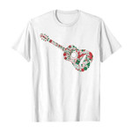 Guitar merry christmas 2D T-Shirt