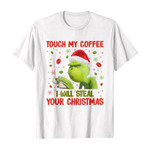 Touch my coffee i will steal your christmas 2D T-Shirt