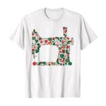 Sewing machine christmas 2D T-Shirt