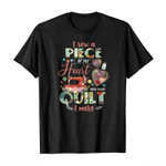 I sew a piece of my heart into every quilt i make 2D T-Shirt