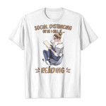 Social distancing or as i call it.. reading 2D T-Shirt