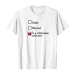 in a relationship with yarn 2D T-Shirt