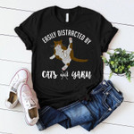 Easily distracted by cats and yarn 2D T-Shirt
