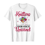 Knitters know how to unwind 2D T-Shirt