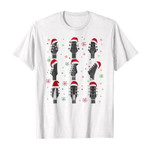 Guitar merry christmas 2D T-Shirt