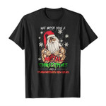 We wish you a christmas and a headbancings new year 2D T-Shirt