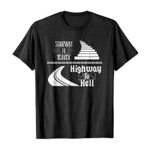 Stair way to heavev highway to hell 2D T-Shirt