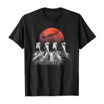 Astronauts in Walking in Space Occupy Santa Mars 2D T-Shirt