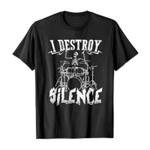 I destroy silence 2D T-Shirt