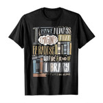 I have always imagined that paradise will be a kind of library 2D T-Shirt