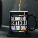 Straight but not Narrow Ceramic Mug