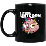 Finging unicorn  – unicorn gifts Ceramic Mug