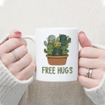 Cactus Free Hugs Ceramic Mug