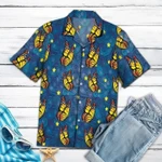 Blue Sky And Butterfly Hawaiian Shirt