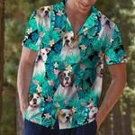 American Bulldog Tropical Blue Best Design Unisex For Men And Women Hawaiian Shirt