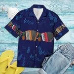 Accordion Pineapple Hawaiian Shirt