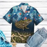3D Frog Hawaiian Shirt
