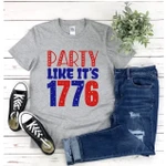 4th of July TShirt Fourth of July Shirt American Flag Tee Red White and Blue Tees Unisex America T S 2D T-Shirt