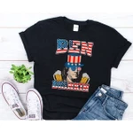4th of July TShirt Fourth of July Shirt American Flag Tee Red White and Blue Tees America T Shirt 4t 2D T-Shirt