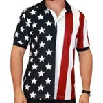 Men s 4th of July Performance Polo Shirt