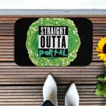 Rick And Morty Straight Outta Portal Doormat