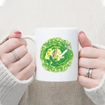 Rick & Morty Fingers Ceramic Mug