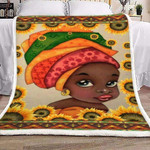 African Black Baby Girl Blanket