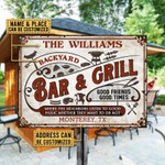 Personalized Grilling Listen To The Good Music Custom Classic Metal Signs