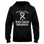I Wear Gray Brain Cancer Awareness EZ23 2912 Hoodie