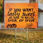 Trick Or Treat Halloween Decor Yard Sign