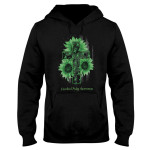 American Flag And The Cross Cerebral Palsy Awareness EZ24 3112 Hoodie