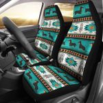 Dog Dreamcatcher Pattern Car Seat Cover