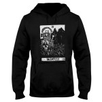 Witch Wicca WoodCut Style Tarot Card The Empress EZ20 2409 Hoodie