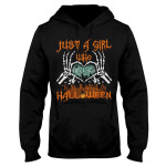 Just A Girl Who Loves To Be A Witch On Halloween EZ12 1509 Hoodie