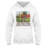 And She Lived Happily Ever After Farmer EZ23 2809 Hoodie