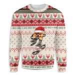 Ugly Christmas Pomeranian Scratch EZ12 1510 All Over Print Sweatshirt