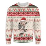 Ugly Christmas Weimaraner Scratch EZ12 1510 All Over Print Sweatshirt