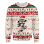 Ugly Christmas Shih Tzu Scratch EZ12 1510 All Over Print Sweatshirt