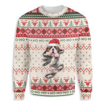 Ugly Christmas St. Bernard Scratch EZ12 1510 All Over Print Sweatshirt
