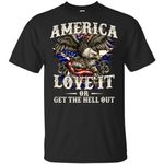 American Eagle Tshirt Love It Or Get The Hell Out