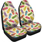 Funny Slippers Colorful Car Seat Covers