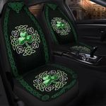Clover Green Pattern Car Seat Covers