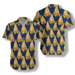 Pizza Skull Pattern Shirt Hawaiian Shirt