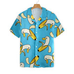 Funny Cute Banana Duck Hawaiian Shirt
